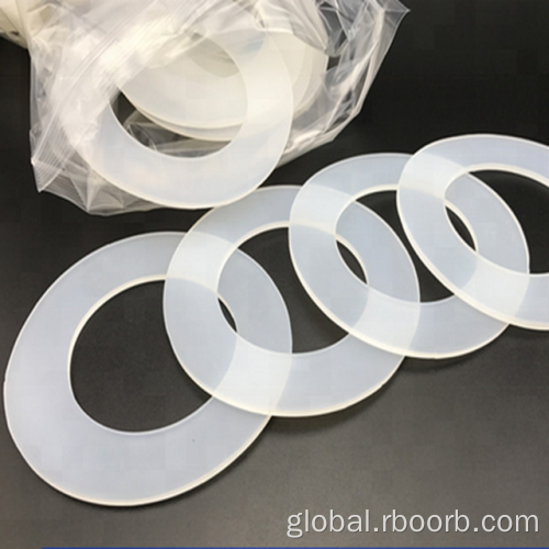 China Transparent Silicone Flat Washer/gasket Factory